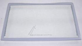 Haier Glass Panel - 0060206524 49053953 Glass Shelf Tray With Plastic Frame