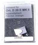 Compatible Turntable Stylus Needles - D20emkii Cartridge With Hyperelliptical Diamond Fineline