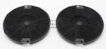 Carbon Filter - 9197064057 C00907675 Kit 2 C a D155 H16 T-f [Arcelik]