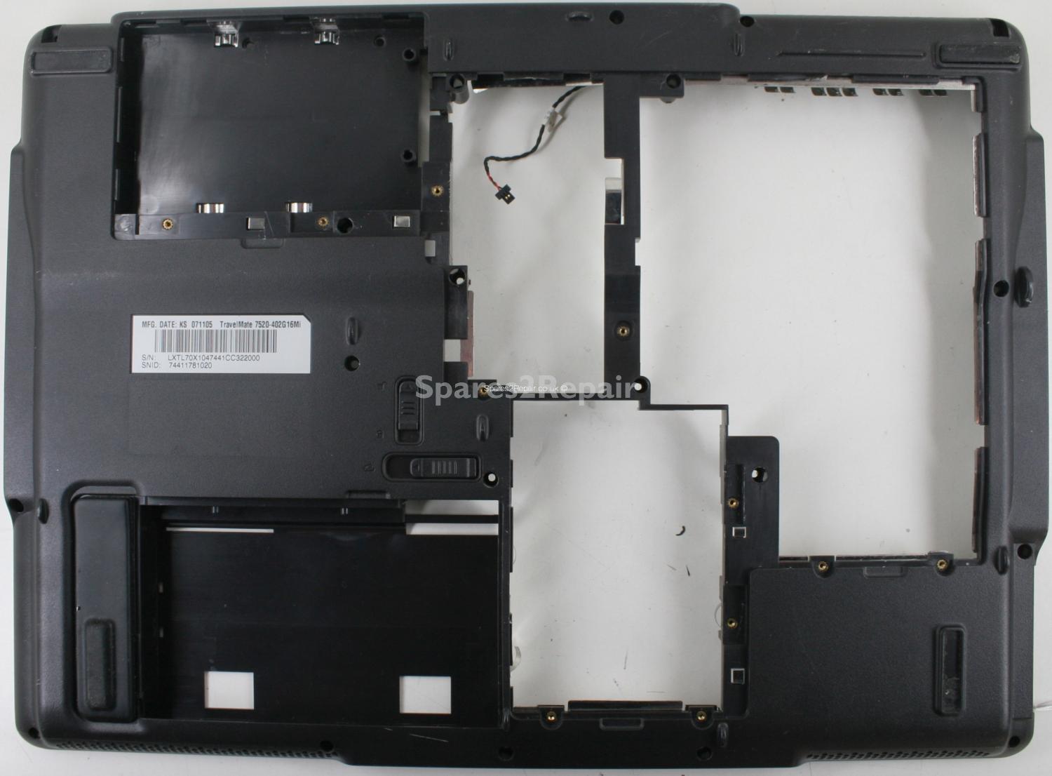 Acer Travelmate 7520-402G16Mi - Bottom Base - 60.4U014.003 - REV:A04a