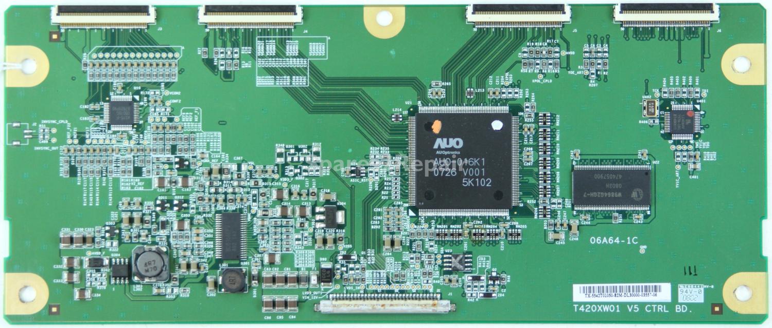 Acoustic Solutions LCD42761HDF - LVDS - 06A64-1C - 55.42T01.050 - T420XW01 V5 CTRL BD