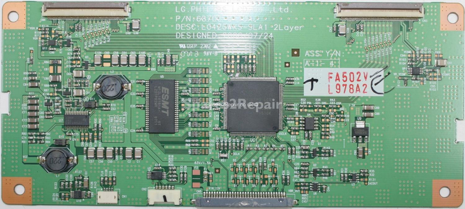 Acoustic Solutions LCD42805HD - LVDS - 6871L-0978A - 6870C-0113A - LC420WX5-SLA1