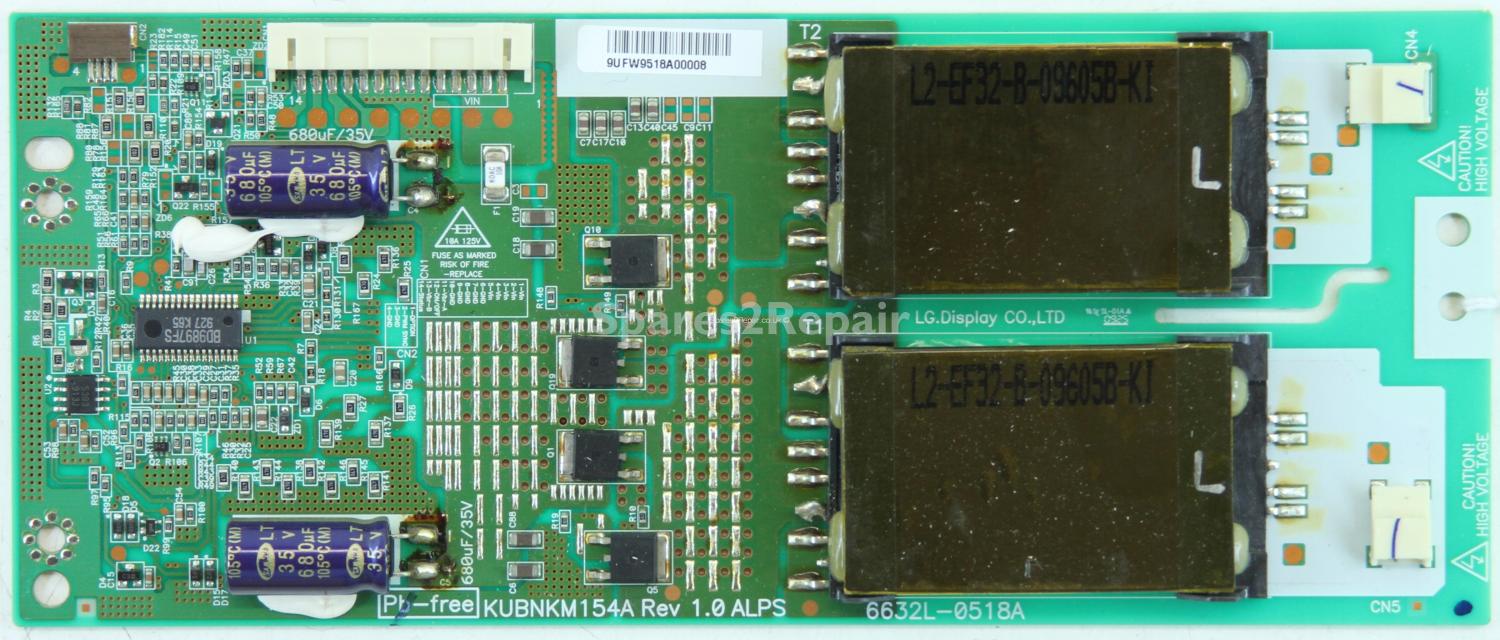 Baird JO32BAIRD - Inverter - 6632L-0518A - KUBNKM154A Rev 1.0 ALPS