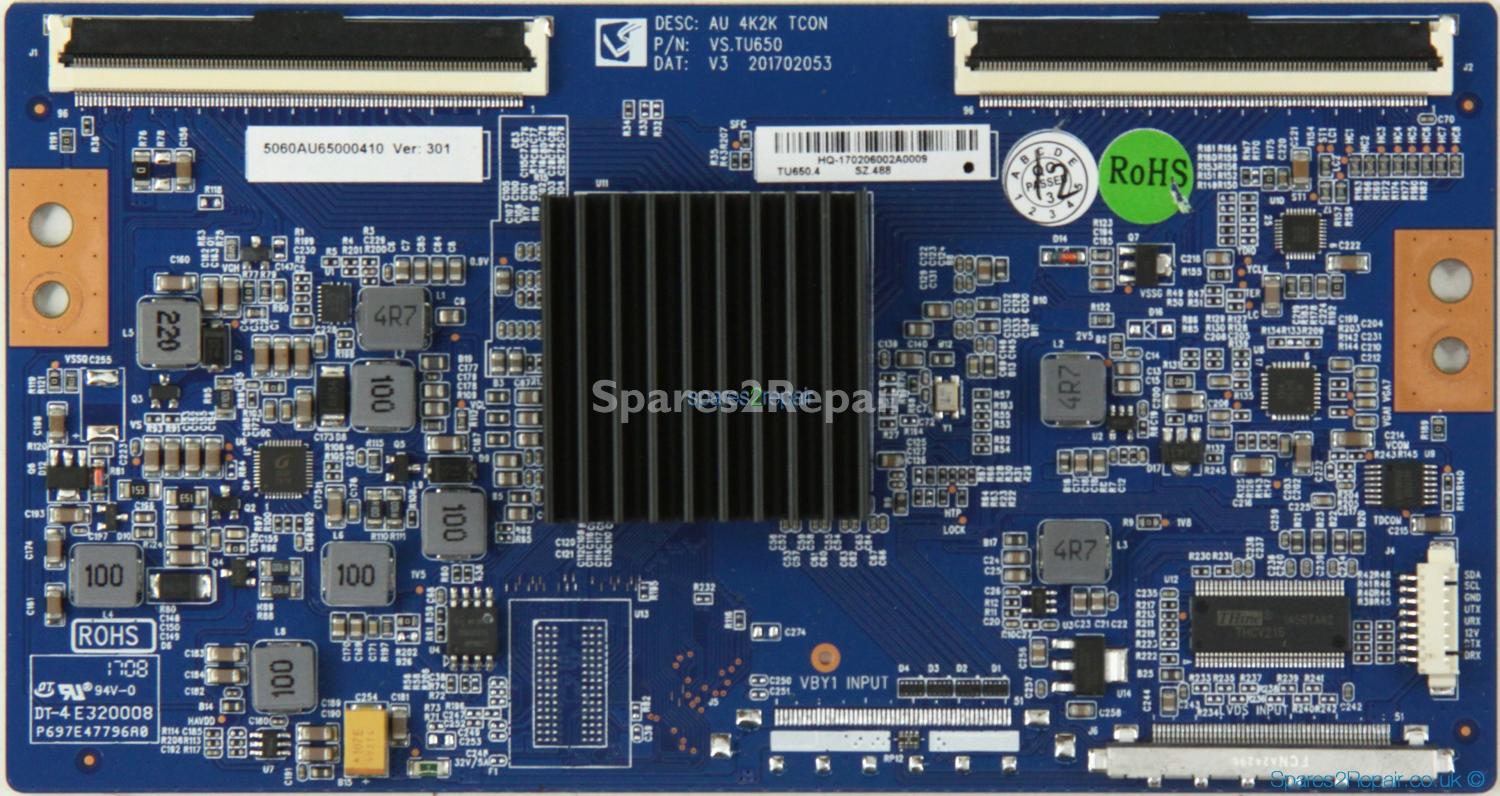 Baird TI6509DLEDBH - T-Con - 5060AU65000410 - HQ-170206002A - TU650.4