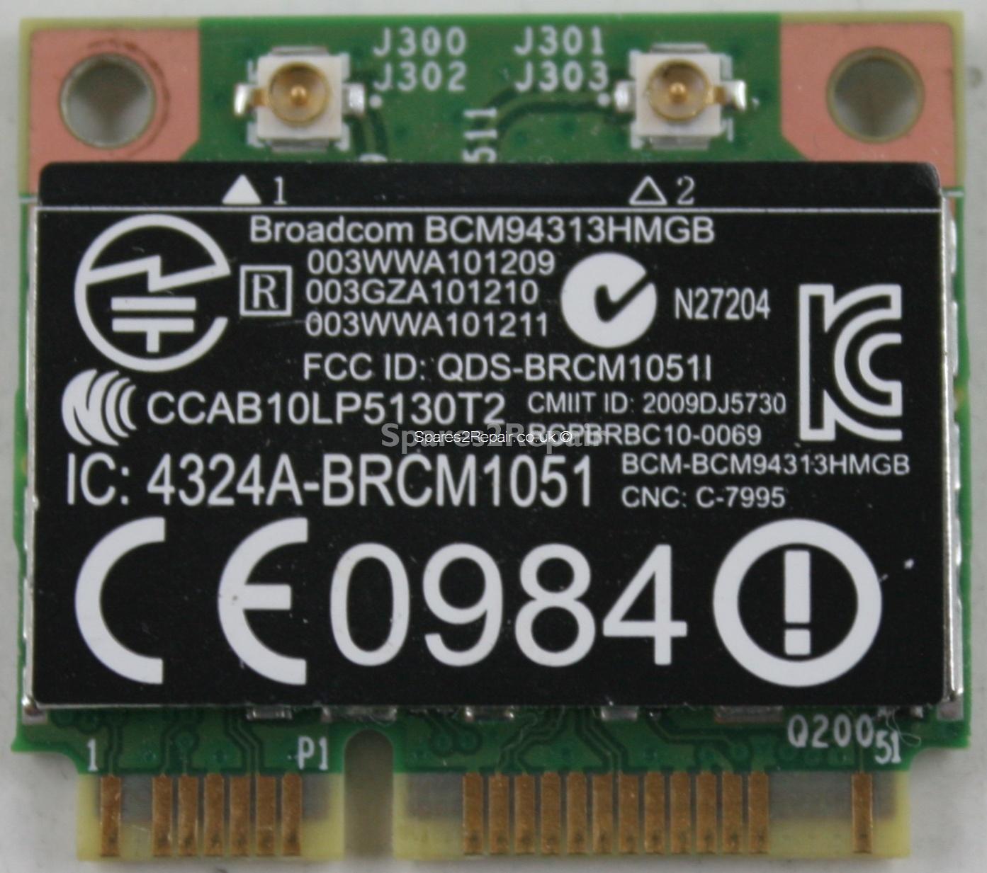 Broadcom - WLAN - BCM94313HMGB - Half Length Mini PCIe