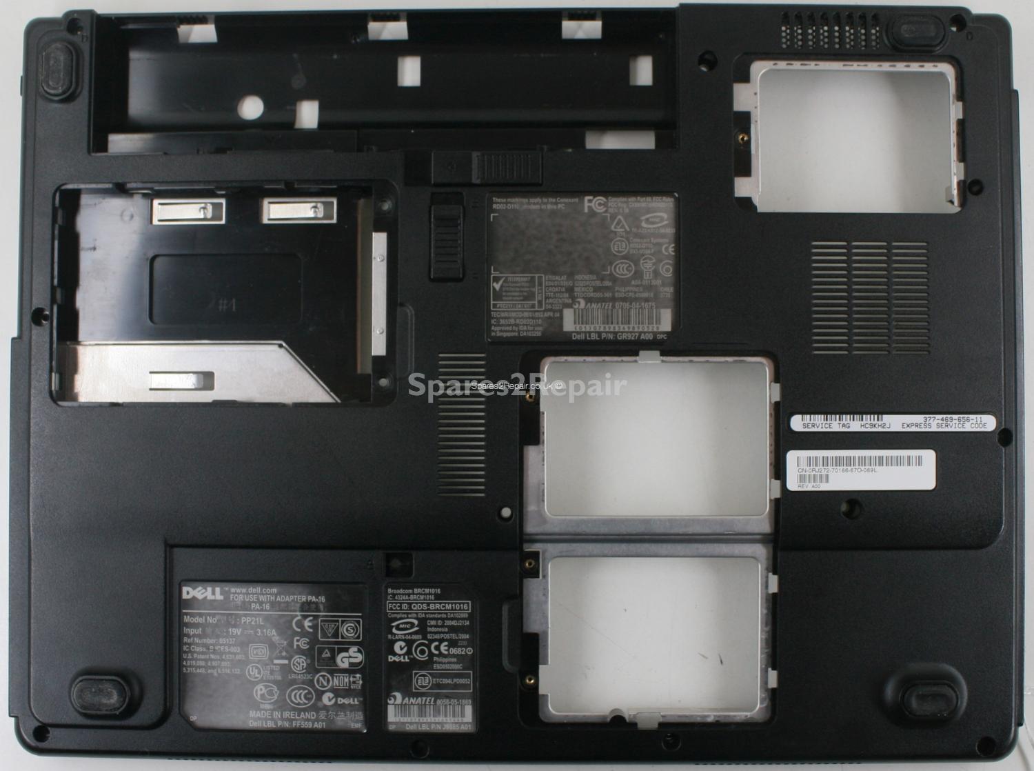 Dell Inspiron 1300 - Bottom Base - 31.4D902.004 - A04 - 39.4D901