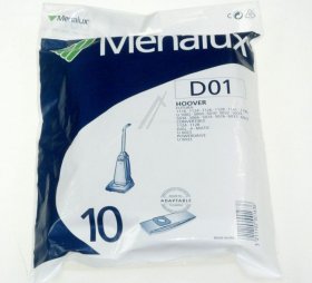 Vacuum Cleaner Bags - D01 10 Bags [Electrolux Aeg]