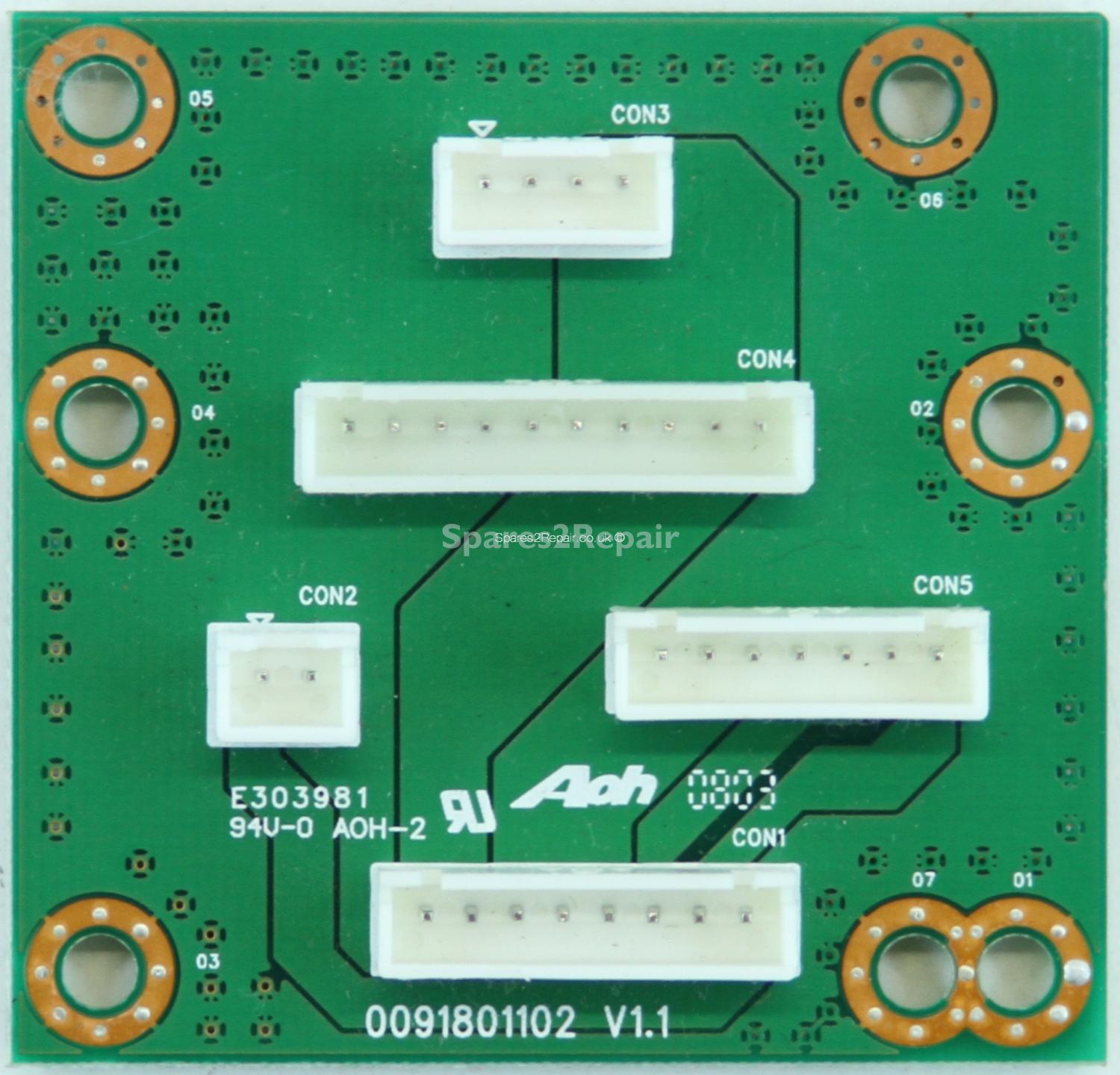 Haier - HLD-32AT - Connector Board - 0091801102 - V1.1