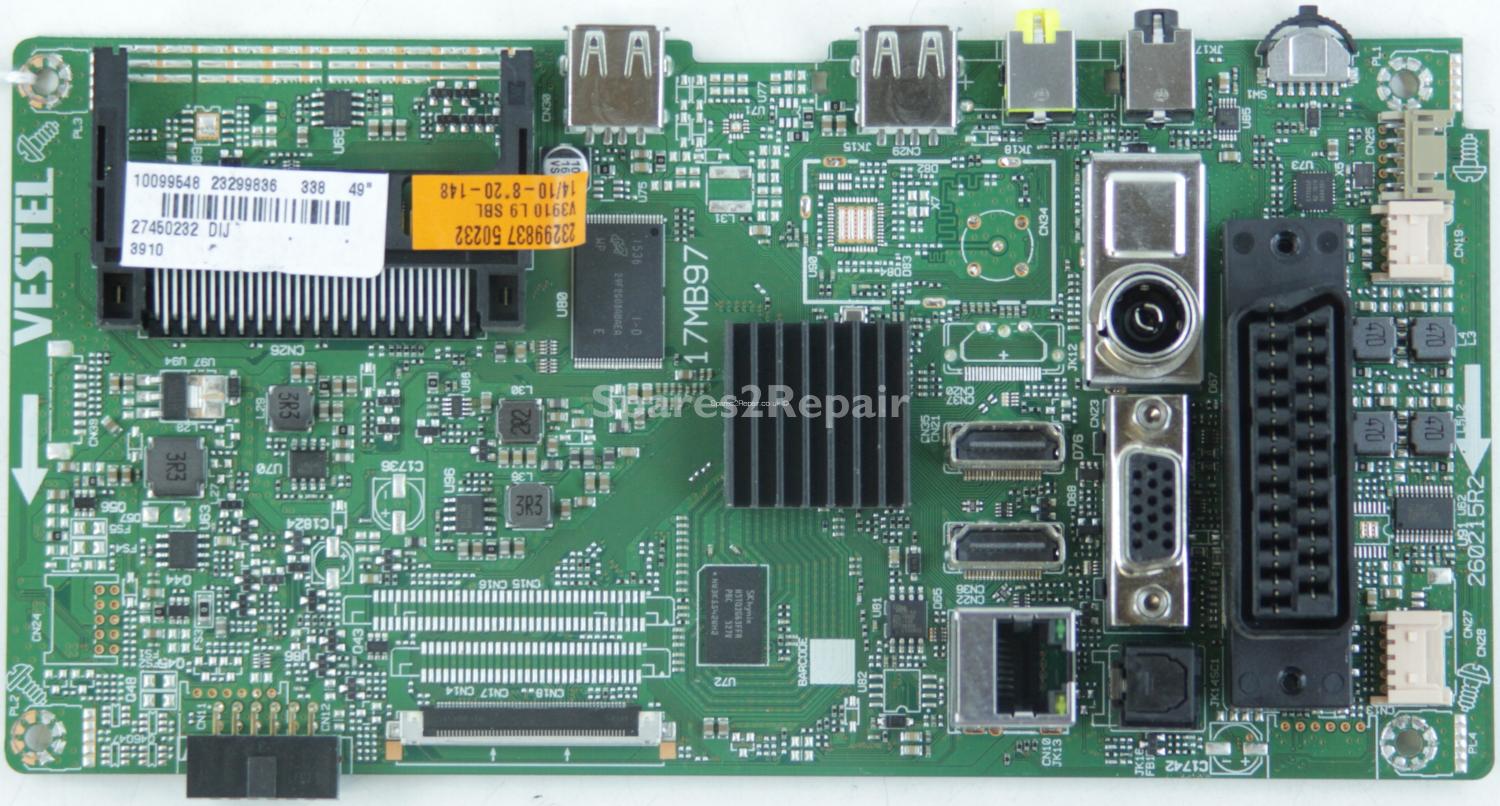 Hitachi 48HBT62U - Main AV - 23299836 - 17MB97 - 260215R2