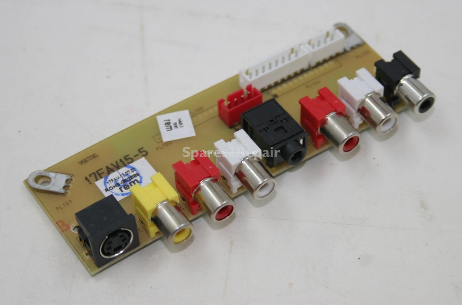 Hitachi 32LD8D20UA - Side AV - 17FAV15-5 - 240107