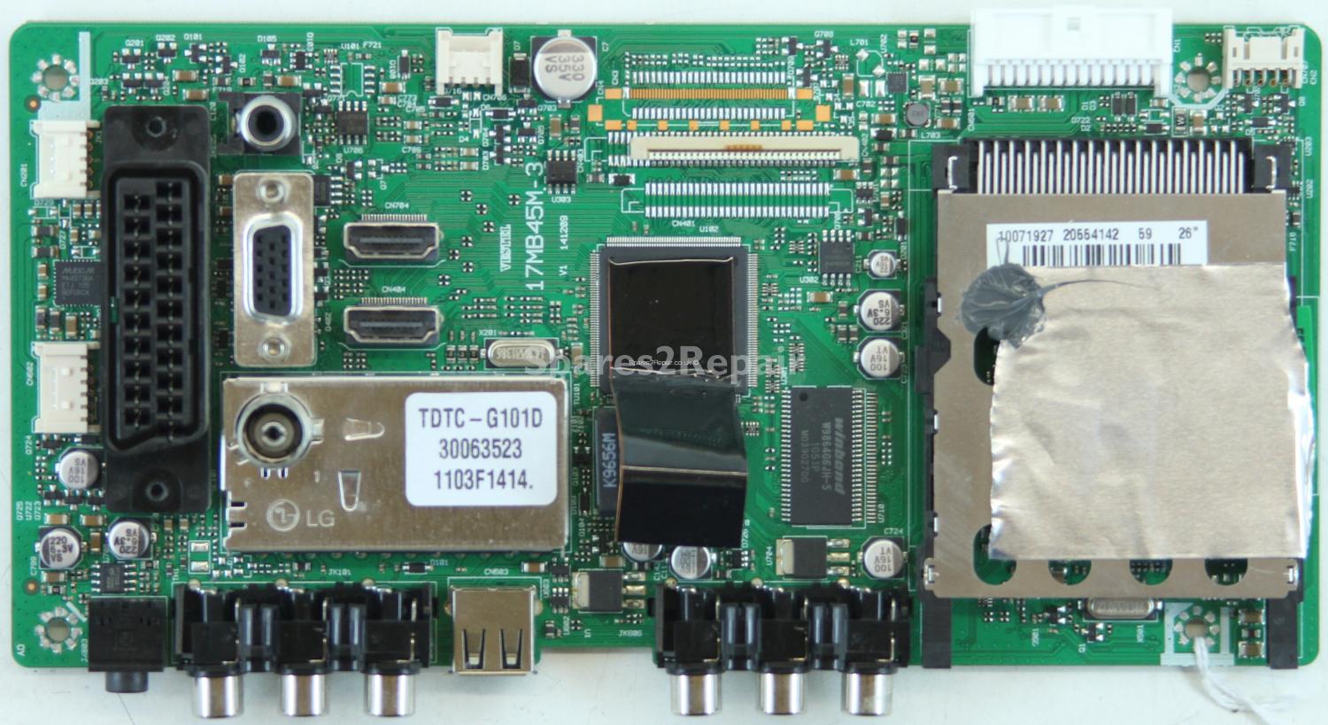 Hitachi L26DP04U - Main AV - 20554142 - 17MB45M-3 - V1 - 141209