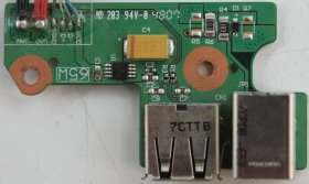 HP Pavilion dv6700 - Charger Socket & USB Board - DDAT8APB2000108