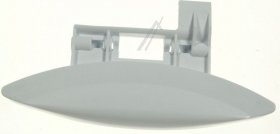 Washing Machine And Tumble Dryer Door Handles - C00046955 Door Handle White Giugiaro [Whirlpool Indesit]