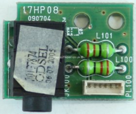 JVC LT-17D50BK - Audio Jack - 17HP08 - 090704