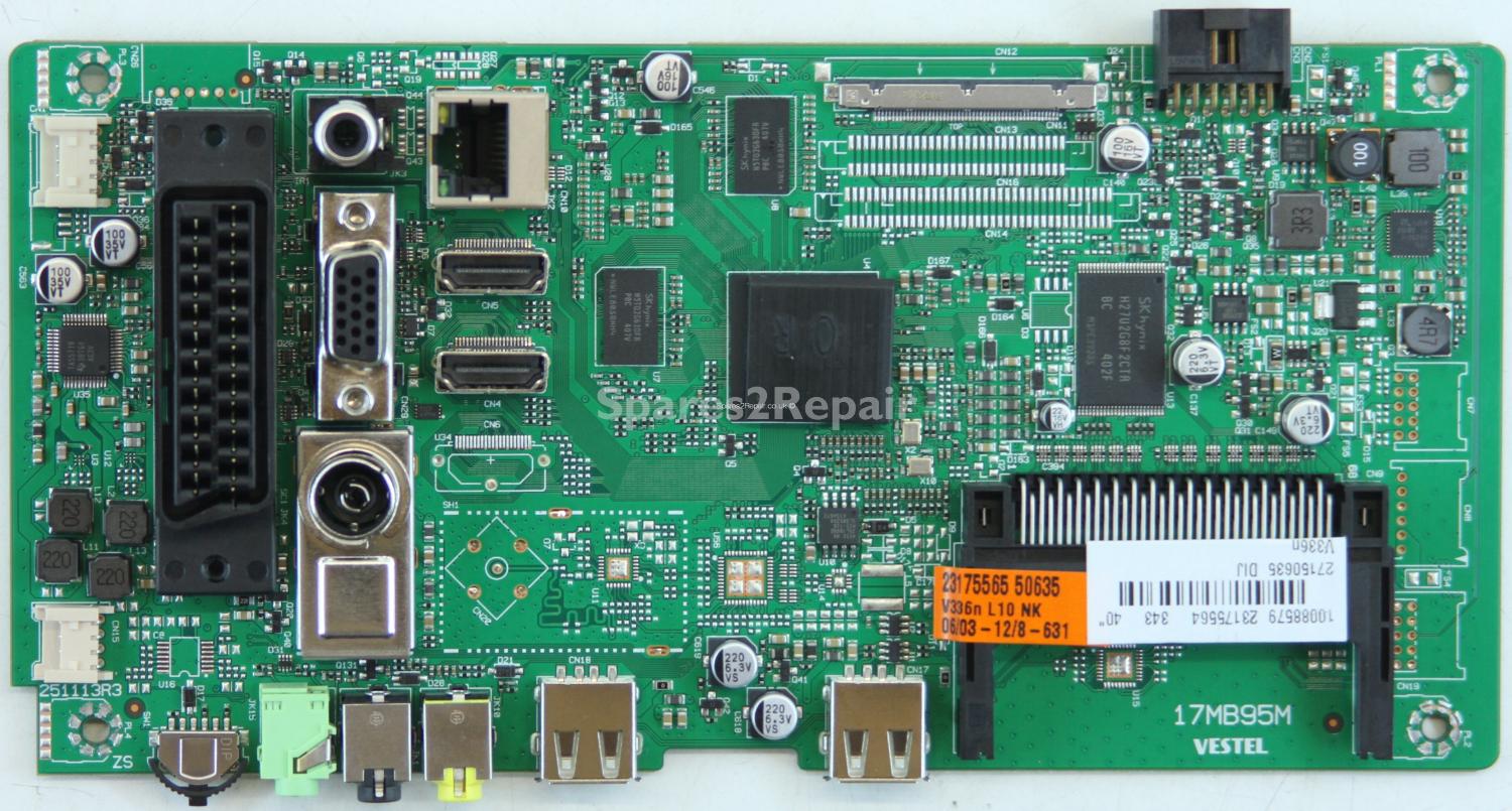 JVC LT-40TW51J - Main AV - 23175564 - 17MB95M