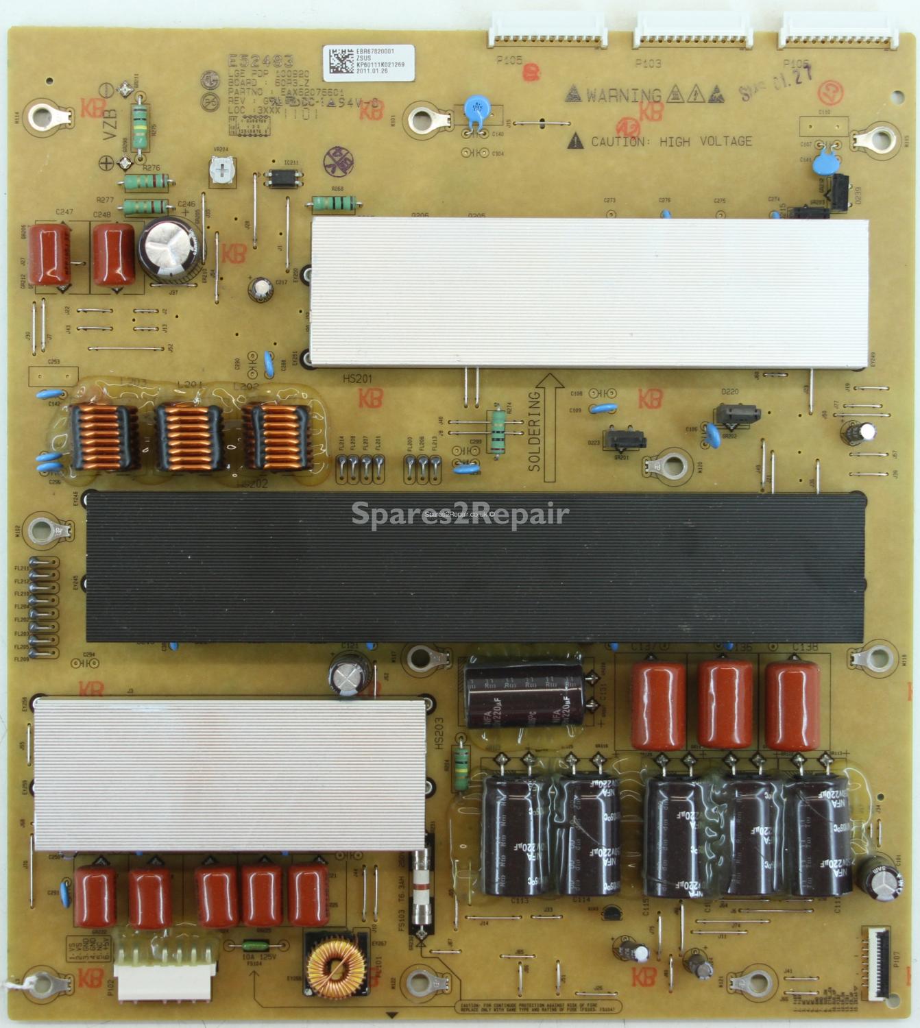 LG 60PZ750 - ZSUS - EBR67820001 - EAX62076601 - REV:G - PDP 100920 - 60R3_Z