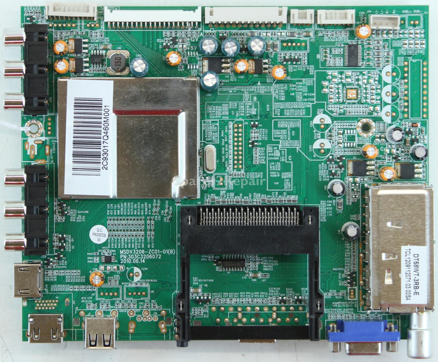 Logik L46FE22 - Main AV - 303C3206072 - MSDV3206-ZC01-01(B)