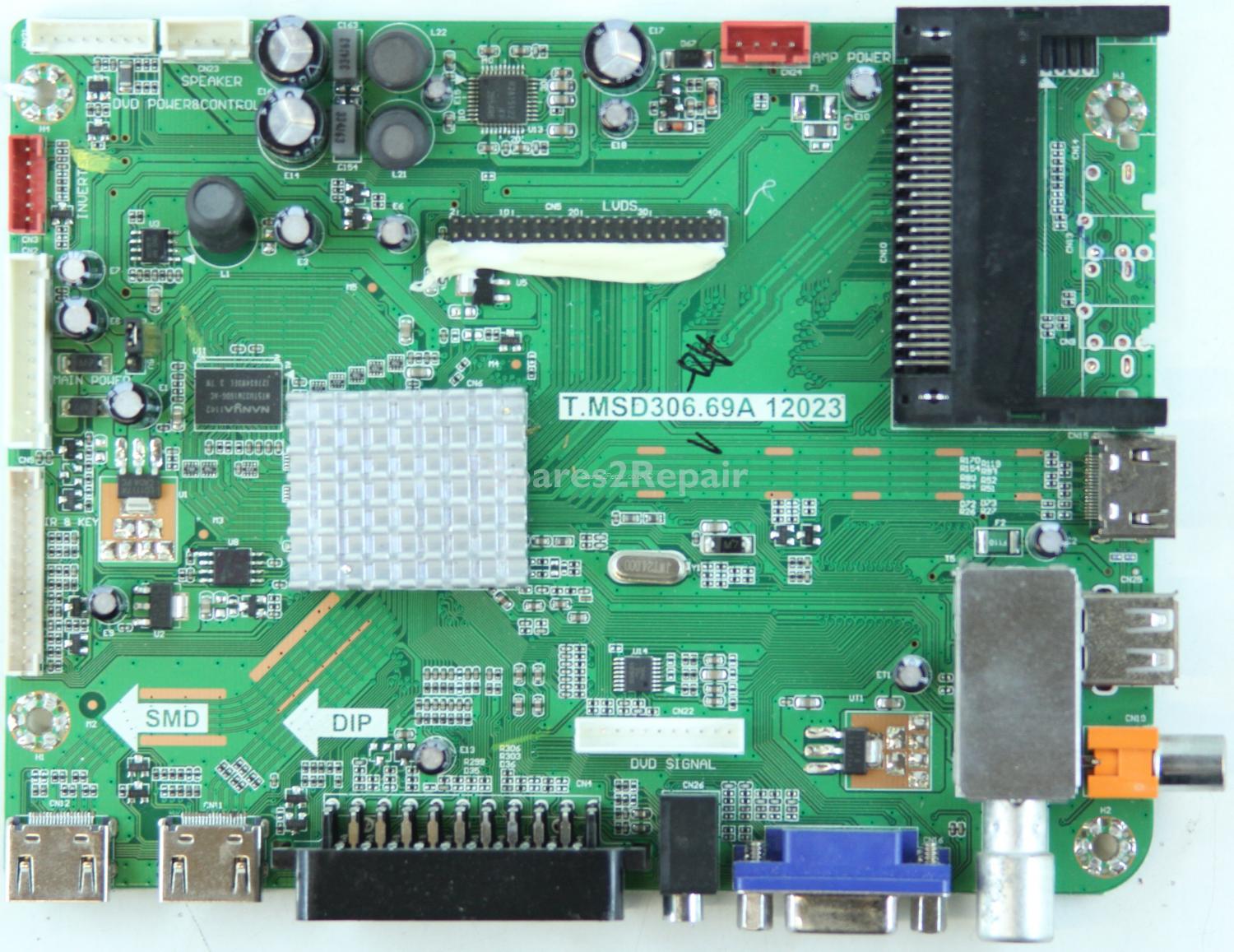 Logik L32HED12 - Main AV - 1A2C0650 - V315BD1XC1-1 - 890-M01-00E2 - T.MSD306.69A 12023