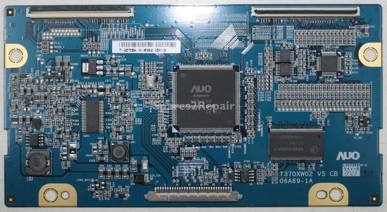 Logik LOG37LW782 - LVDS - T370XW02 V5 CB - 06A69-1A