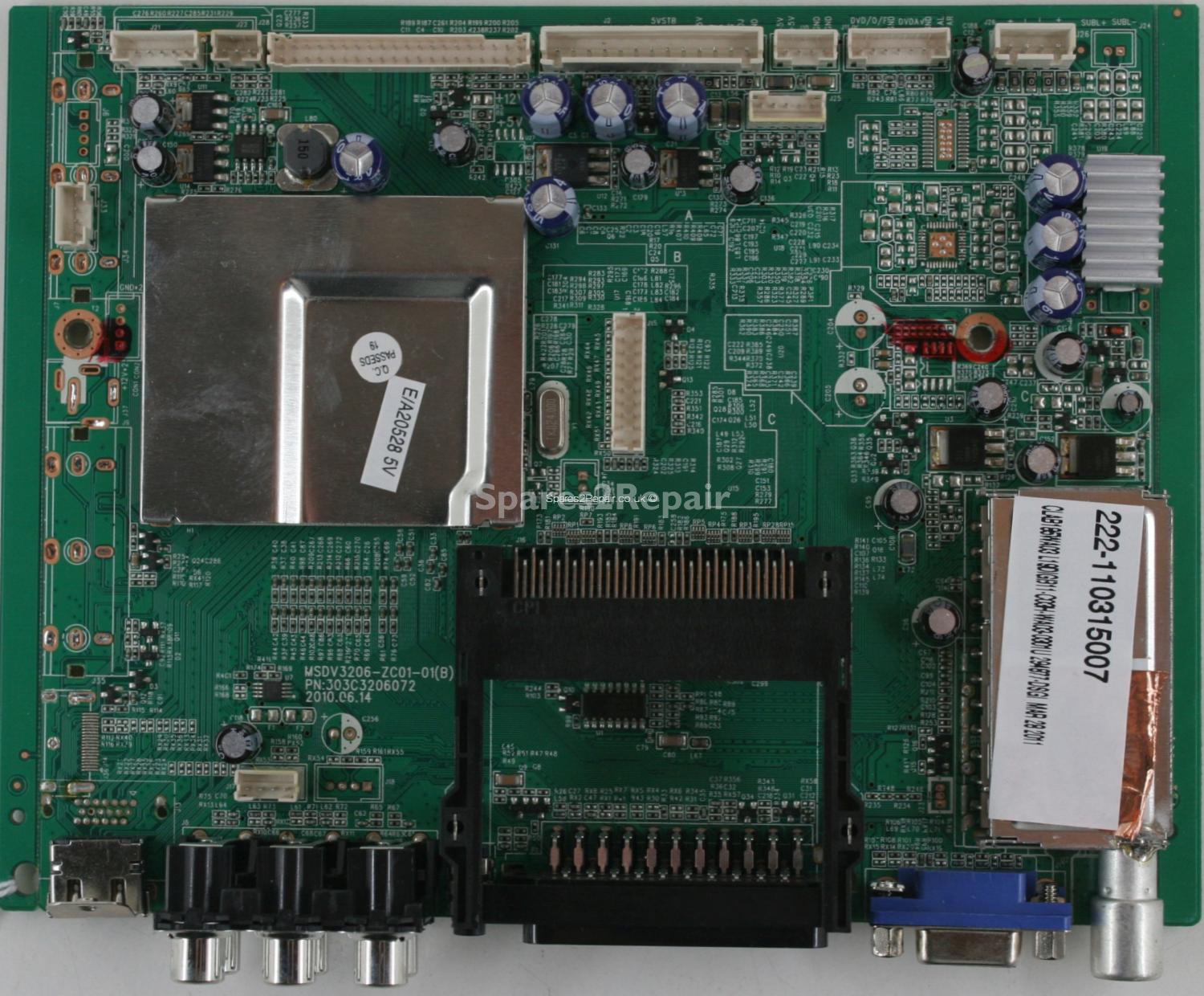 Logik L19DIGB11 - Main AV - 303C3206-ZC01-01(B) - 303C3206072