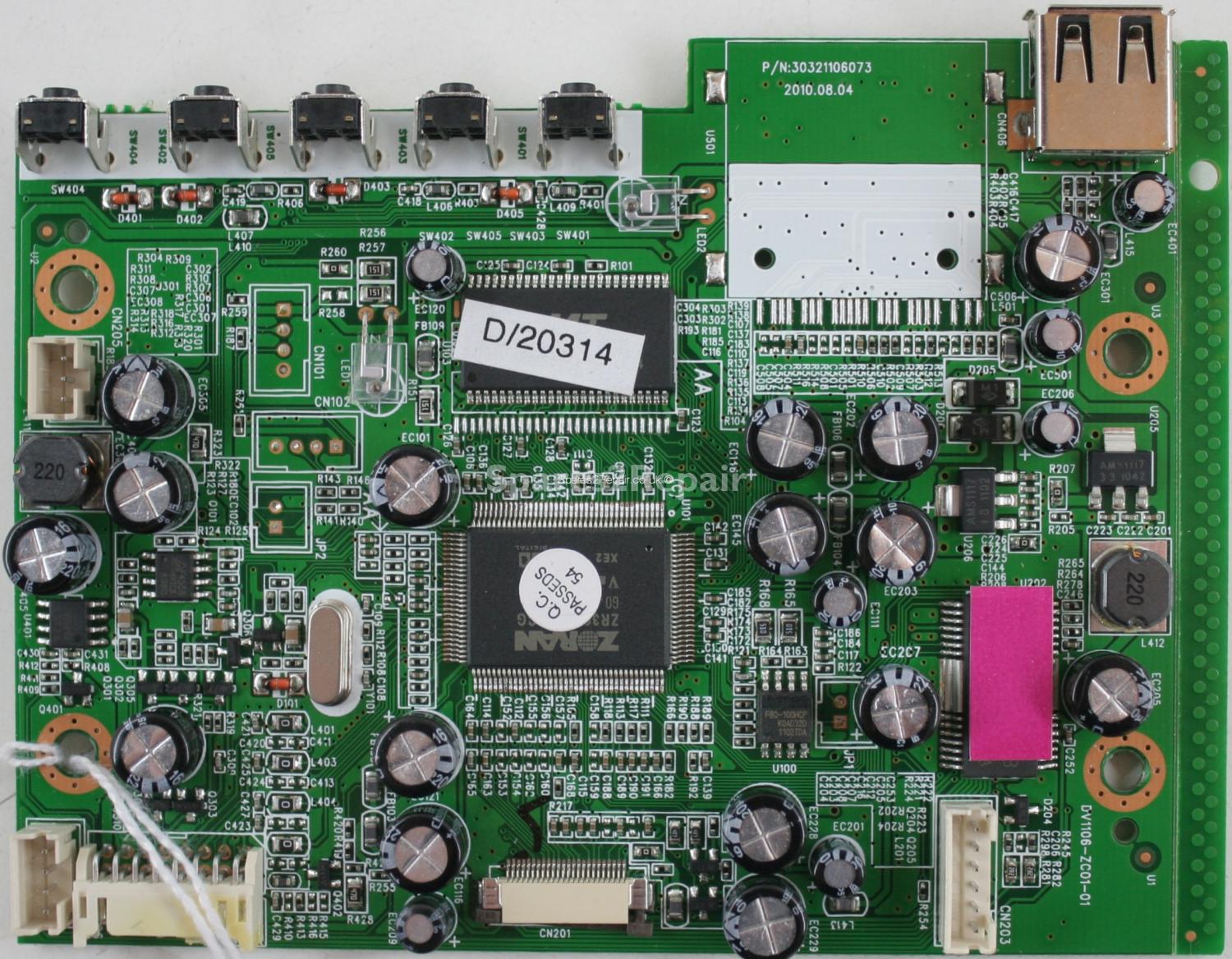 Logik L24DVDB21 - Button & USB Board - 30321106073