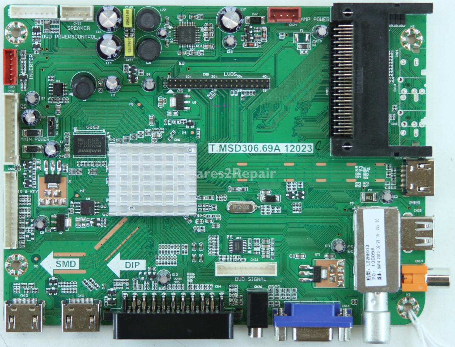 Logik L32HED13 - Main AV - T.MSD306.69A - 12023 - ST3151AO4-1