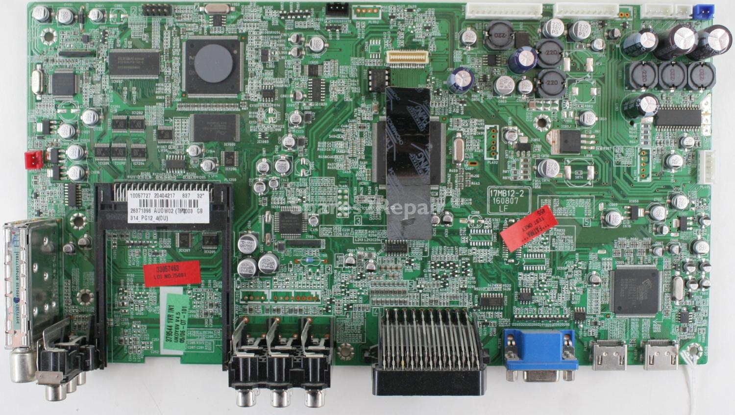 Logik L32LW738 - Main AV - 17MB12-2 - 20404217 - 160807 LF