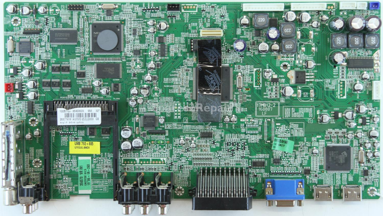 Logik L32LW783 - Main AV - 17MB12-2 - 160807 LF - 20403609