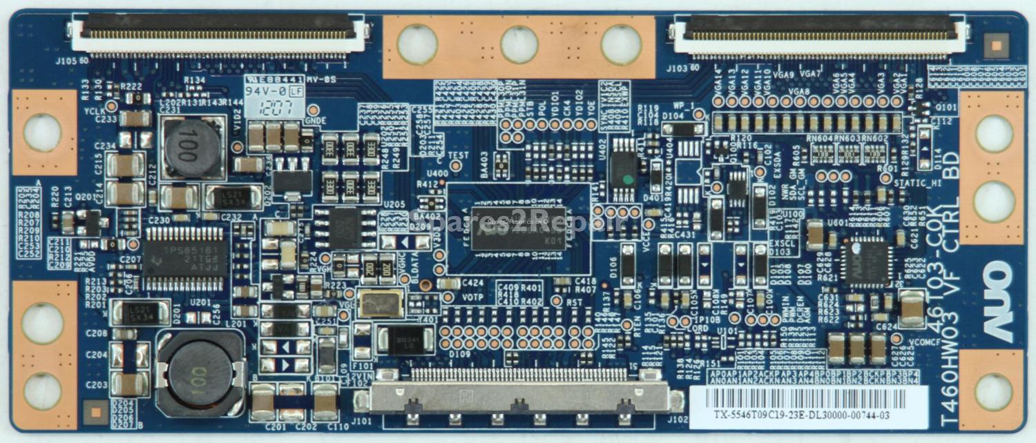 Logik L46FE12 - T-Con - 55.46T09.C19 - T460HW03 VF CTRL BD - 46T03-C0K