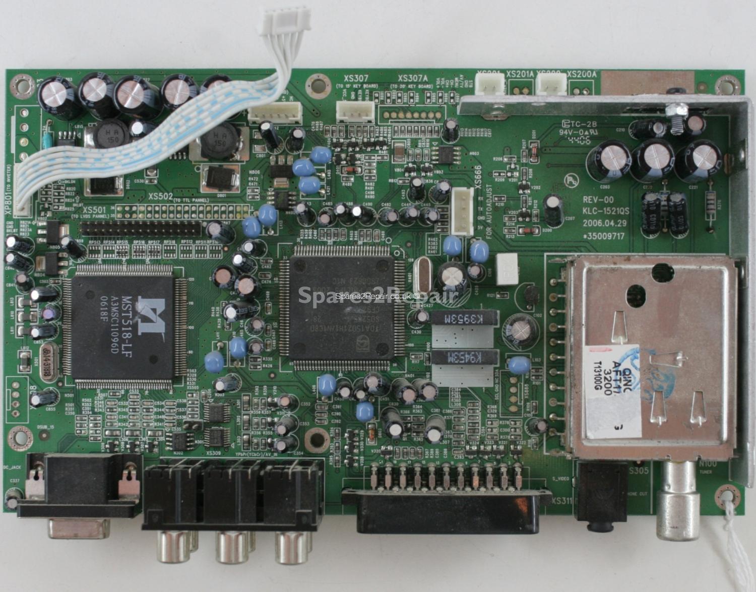 Logik LCX15LN4 - Main AV - KLC-1521QS - REV-00