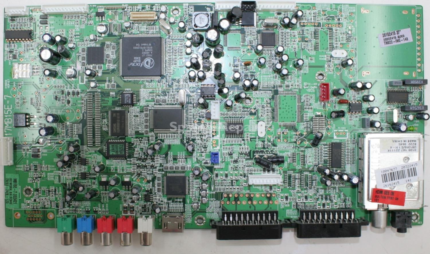 Matsui MAT37LW507 - Main AV - 17MB15E-7 - 20322415 - 010606 VER E7