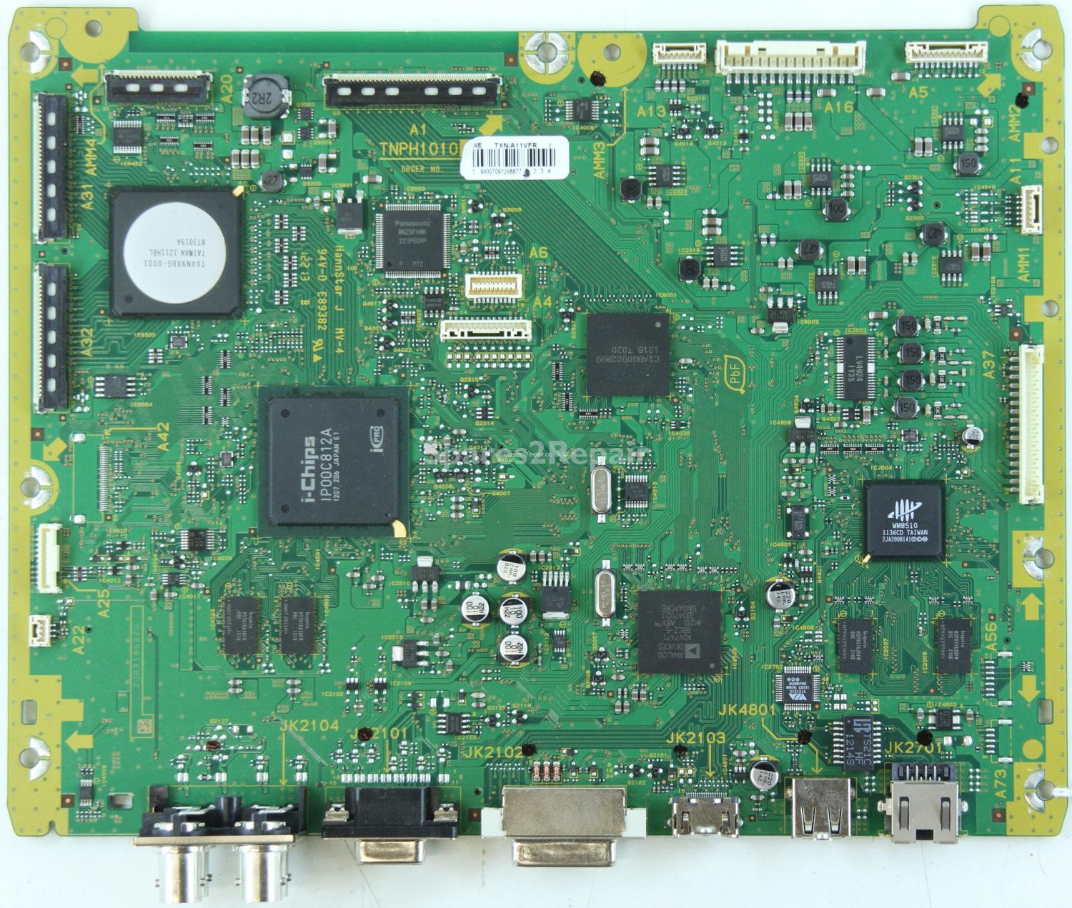 Panasonic TH-65PB1E - Input Board - TNPH1010 - TXN/A11VFR
