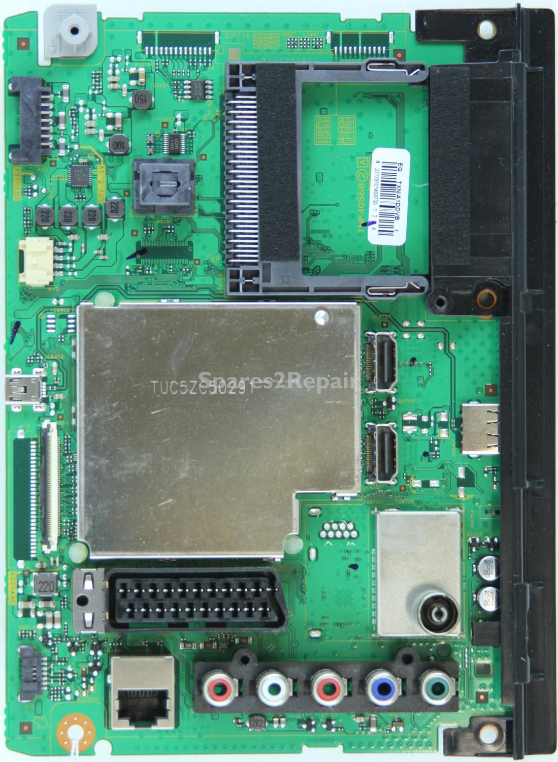 Panasonic TX-42AS500B - Main AV - TNP4G568 2 A - TXN/A1DDVB EQ