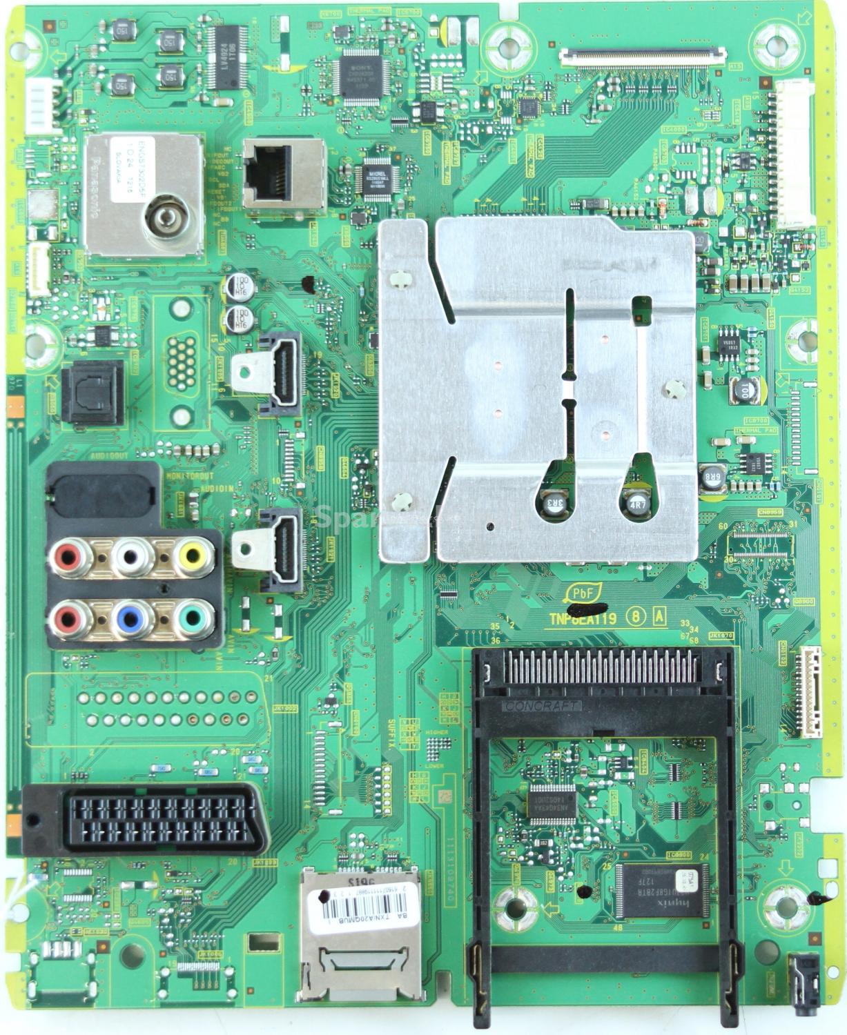 Panasonic TX-L32X3B - Main AV - TXN/A20QMUB BA - TNP8EA119 8A