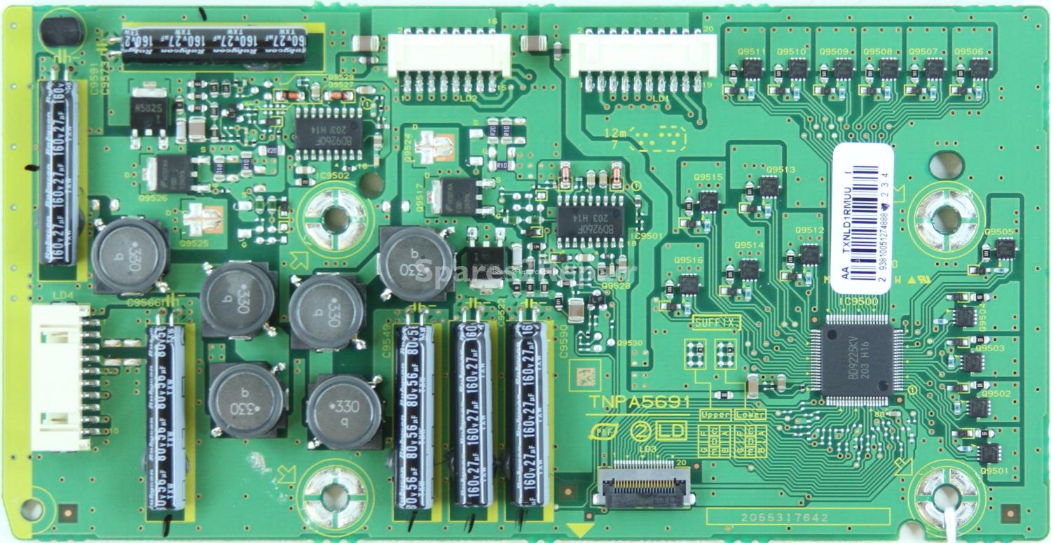 Panasonic TX-L55DT50B - LED Driver Board - TXNLD1RMUU AA - TNPA5691 2 LD