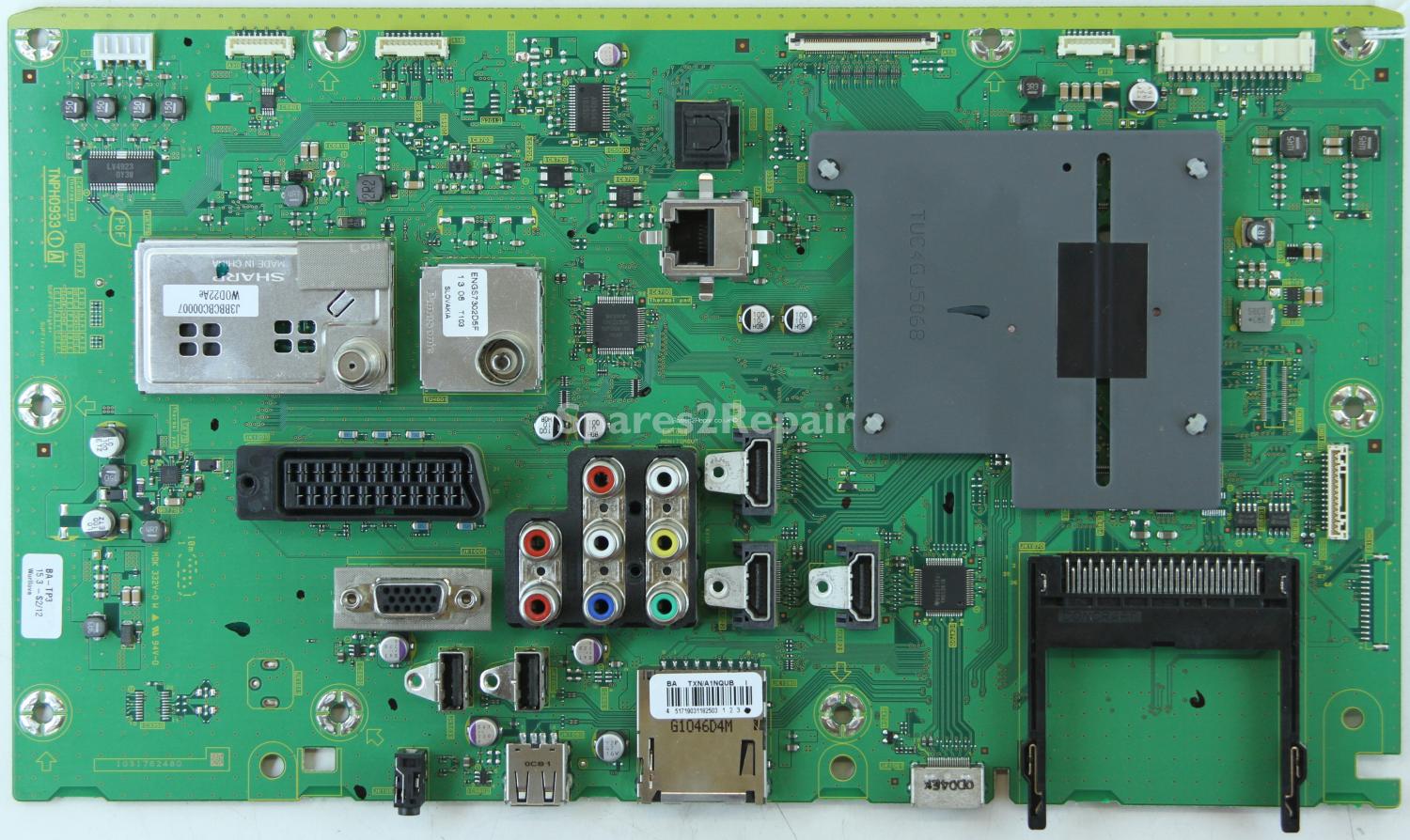 Panasonic TX-L32DT30B - Main AV - TXN/A1NQUB - TNPH0933 1 A