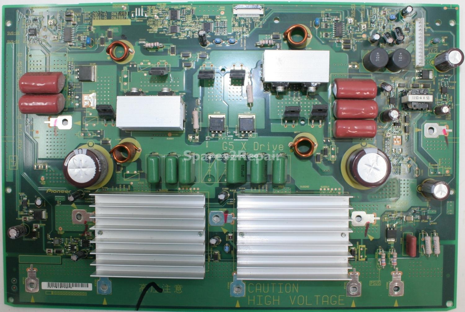 Pioneer PDP-435PE - XSUS - ANP2059-B - AWV2178-A - AWZ6991 - Xdrive Assy