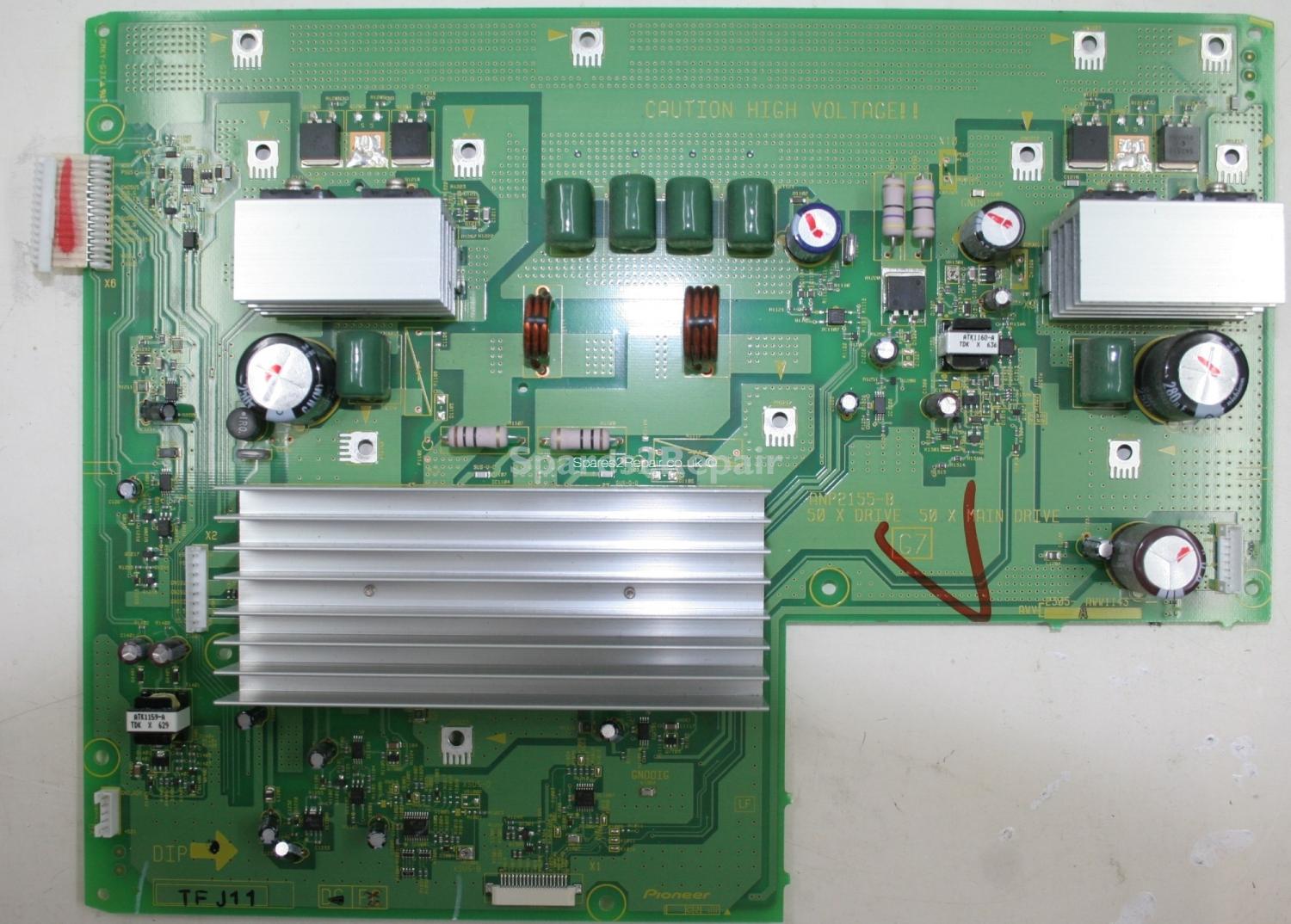 Pioneer PDP-507XD - XSUS - ANP2155-B - AWV2305-A - AWW1143 - 50 X DRIVE - 50 X MAIN DRIVE - G7