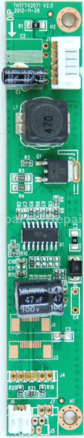 Polaroid LE-22GBR+DVD - LED Driver Board - THTFTV2071 V2.0 - SY13095 - 890-L07-2071 - VER:TV2071
