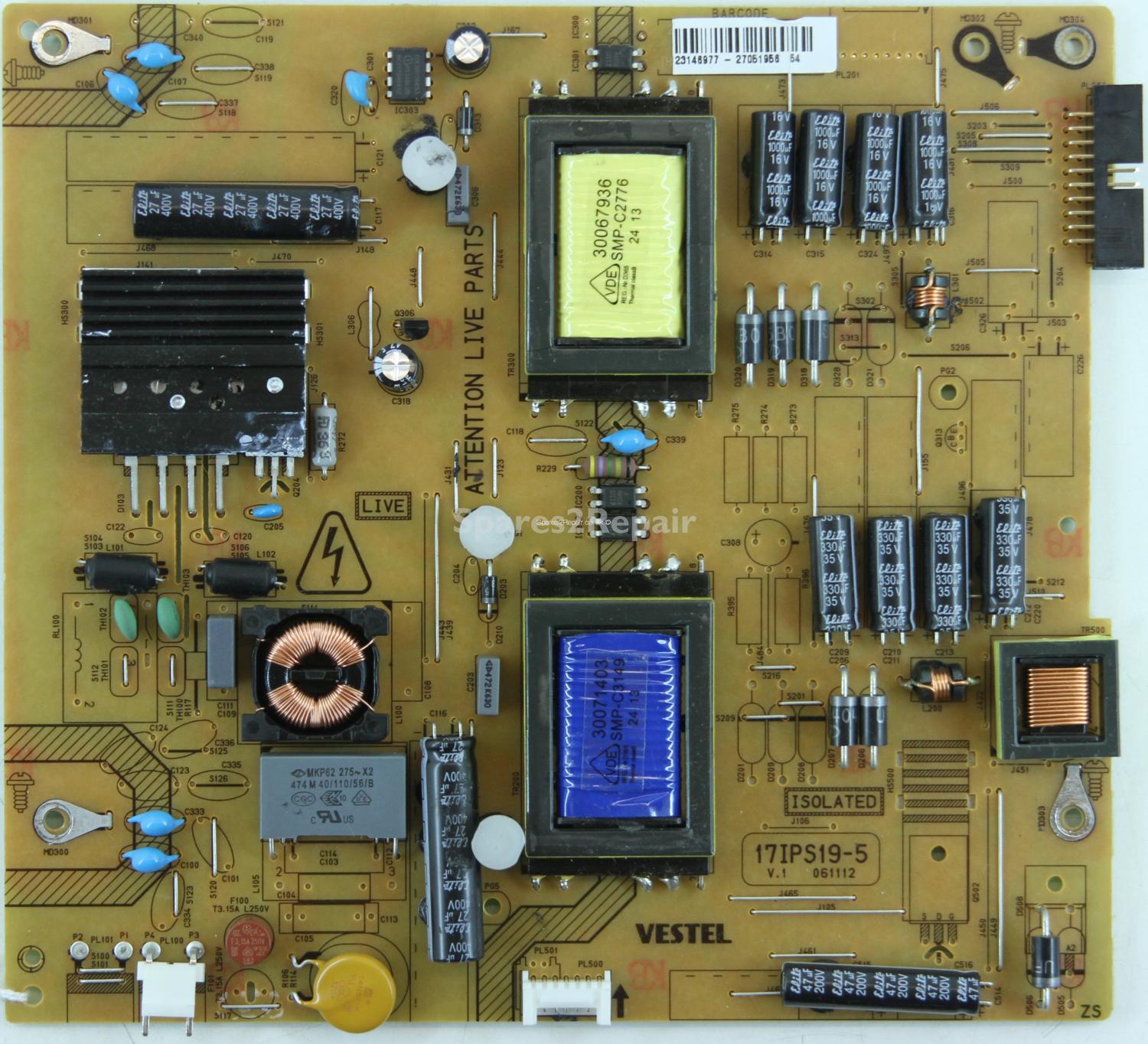 Polaroid P32LED13 - PSU - 23146977 - 17IPS19-5 V.1 - 061112