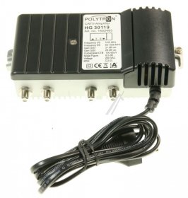 Polytron Indoor Amplifier - Hg 30119 1 Ghz Catv Amplifier 30 Db, 117 Dbµv, Return Path