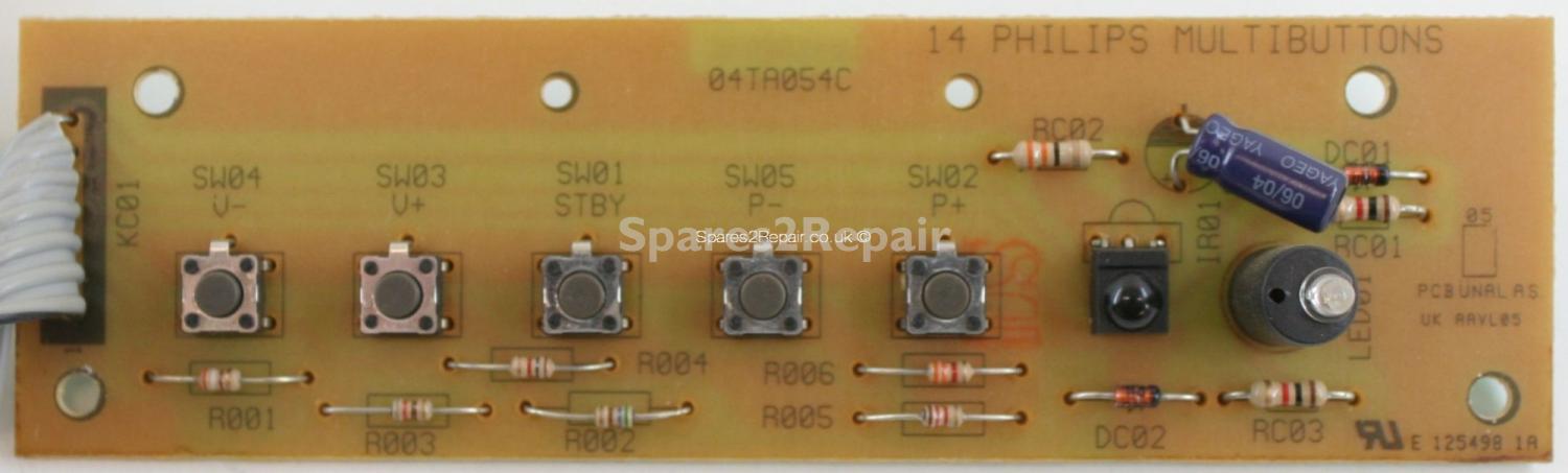 Proline LD1401 - Buttons - 04TA054C - 14 PHILIPS MULTIBUTTONS