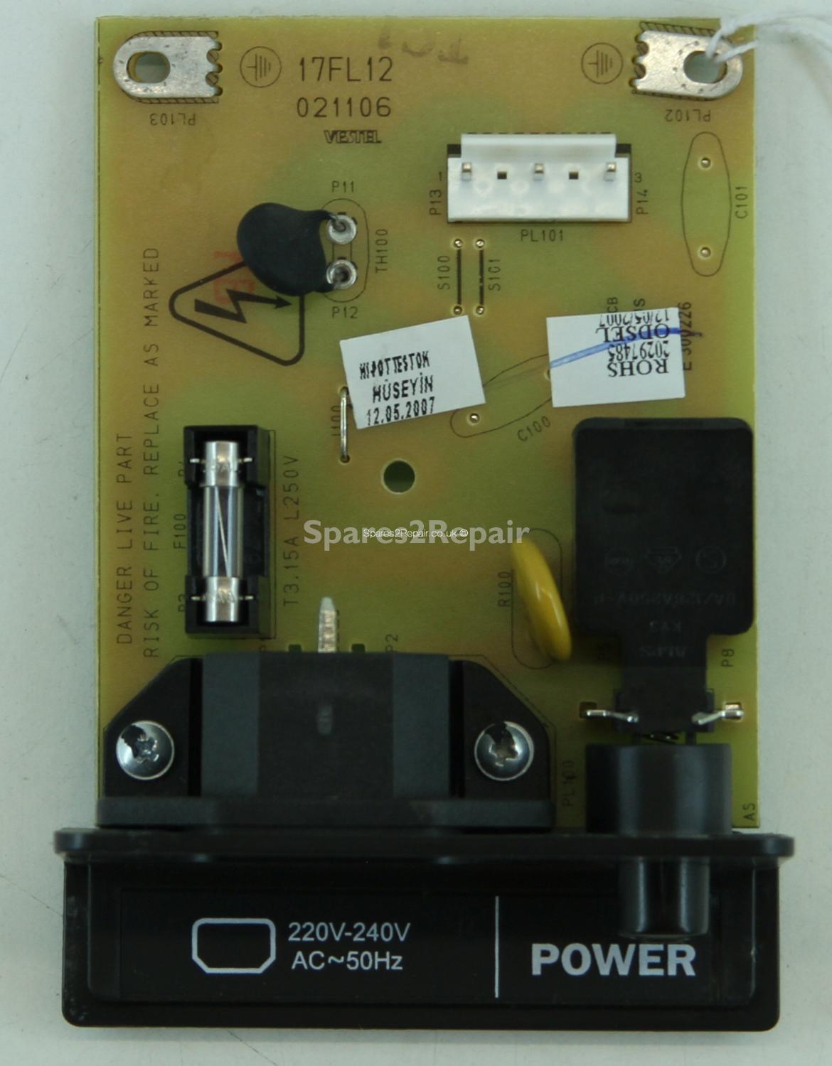 Proline LD2640HD - AC Socket - 17FL12 - 021106 - 20297485