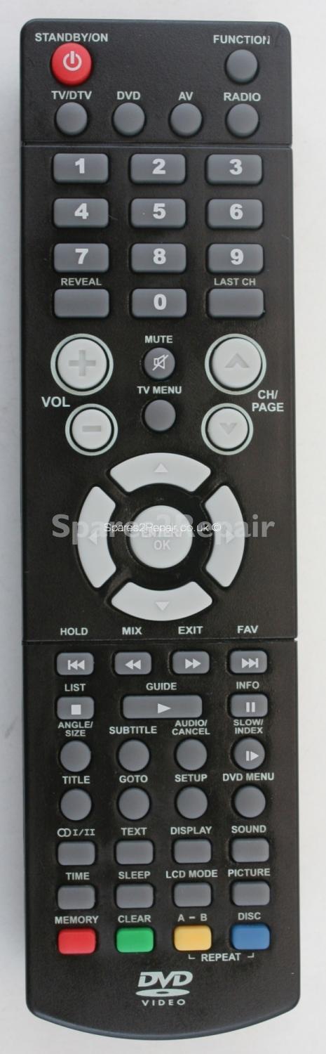 Logik LDVB19 Remote Control (Original)