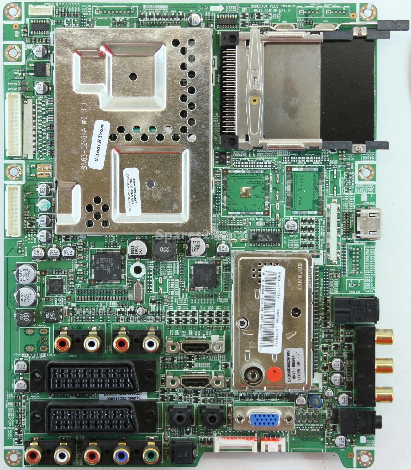 Samsung LE32R88BD - Main AV - BN94-01472K - BN41-00813E-MP1.0 - BORDEAUX PLUS