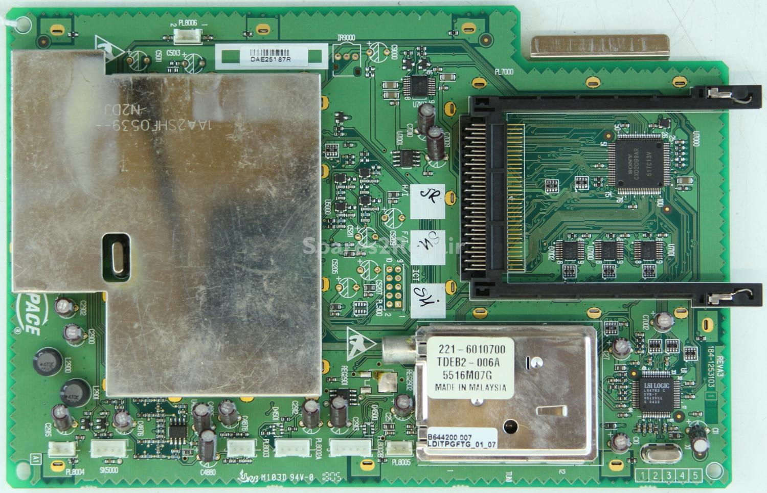 Sanyo CE27LD5B - DTV CIM + Tuner - 184-1253103 - REVA3