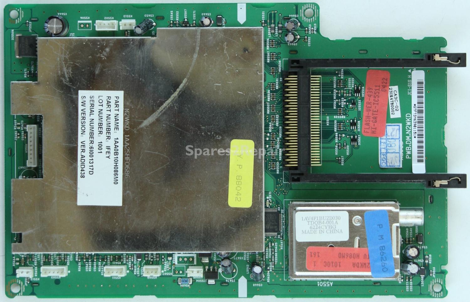 Sanyo CE27LD6B - Card Reader - 1AA0B10H086M0 - PWB.DM.N2WKD - IFEY