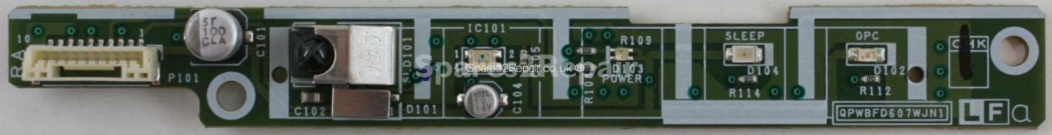 Sharp LC-37GD8E - IR - QPWBFD607WJN1