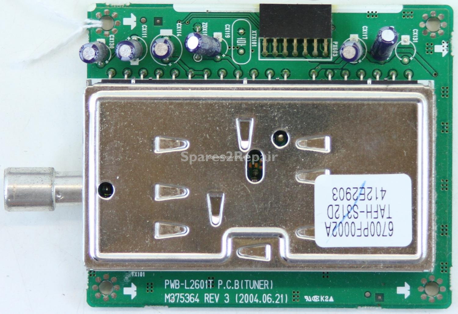 Sonix 27LC-27M65 - Tuner - PWB-L26011 - M375364 REV 3