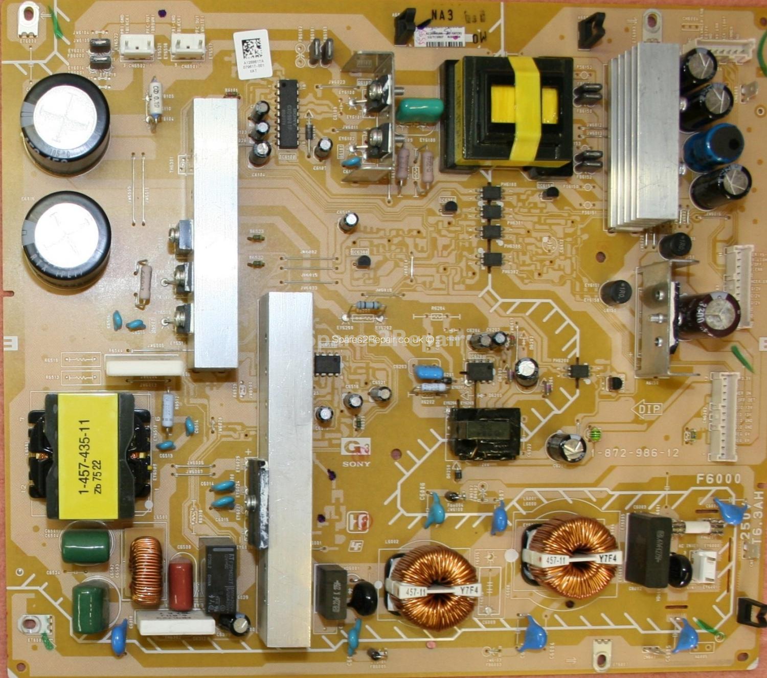Sony KDL-40V3000 - Power Supply - 1-872-986-12